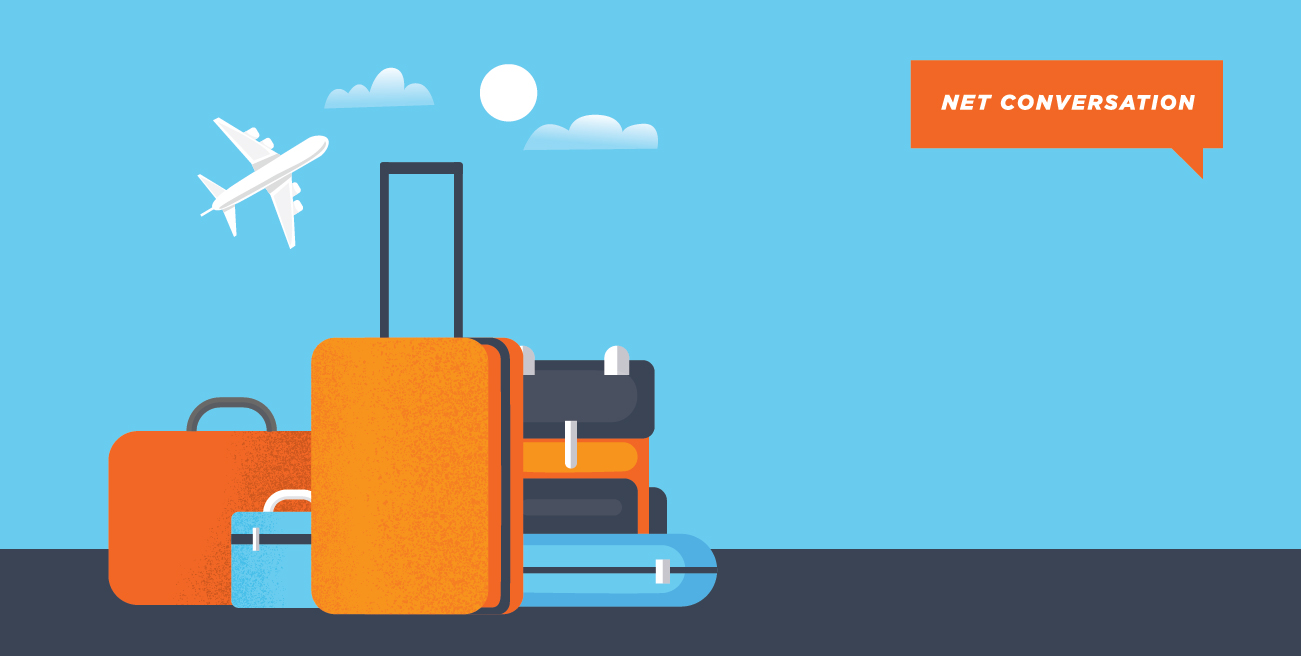 illustration of luggage