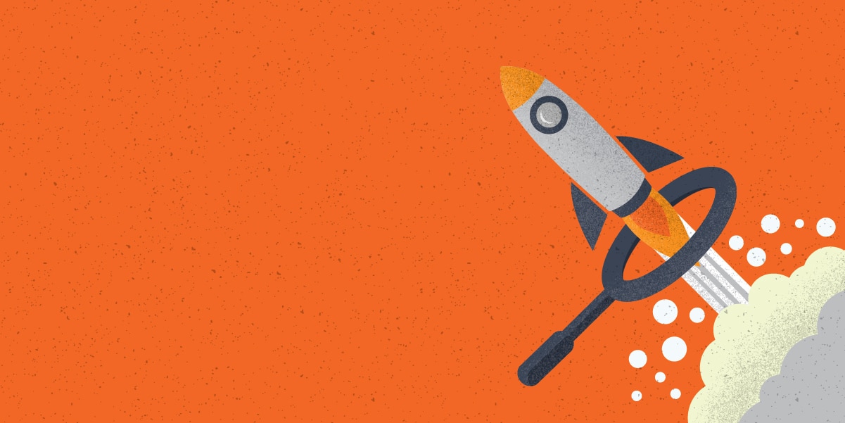 illustration of rocket